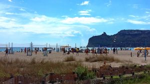 Beach volley al Poetto