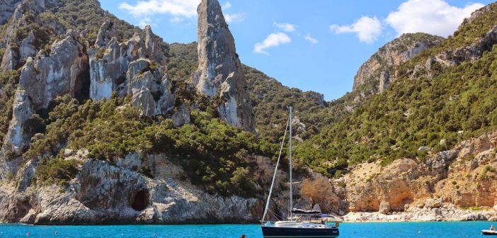 Cala Goloritzè nei pressi di Cala Gonone