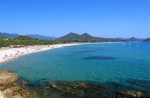 La spiaggia di Cala Sinzias