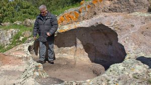 Iscrizioni sulla pietra a Montessu