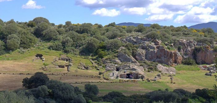 Montessu - parte del sito archeologico