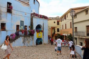 Scorcio del centro a Posada