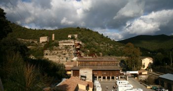 Panorama Villaggio minerario Rosas