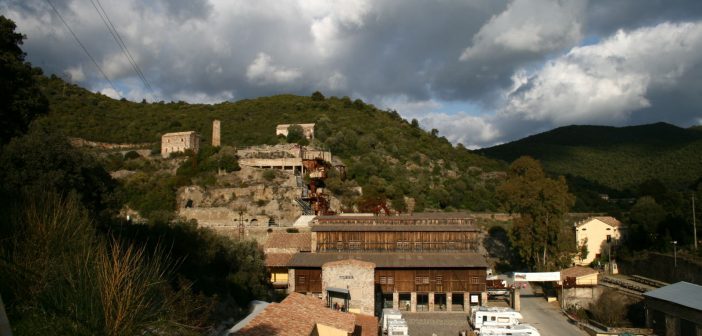 Panorama Villaggio minerario Rosas